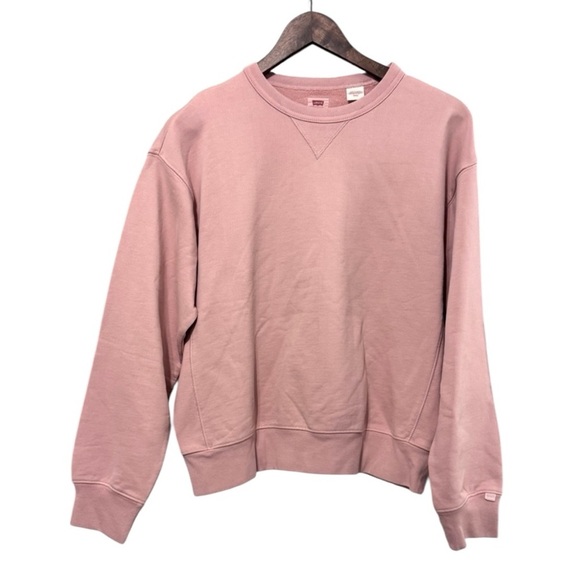 Levi’s Classic Logo Pink Sweatshirt - Picture 1 of 4